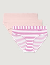 Women's Second Skin Brief, Lace Mix (3-Pack)