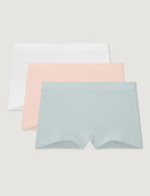 Women's Cotton Pointelle High Rise Boyshort (3-Pack)