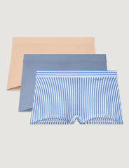 Women's Second Skin Boyshort (3-Pack)