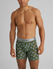 Second Skin Mid-Length Boxer Brief 6"